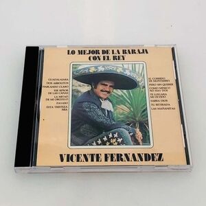 Rare CD Vicente Fernandez - Lo Mejor De La Baraja Con El Rey